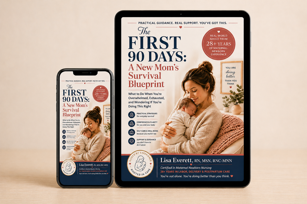 The FIRST 90 DAYS: A New Mom's Survival Blueprint